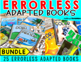 Errorless Adapted Books BUNDLE {12 color and 13 anytime books}