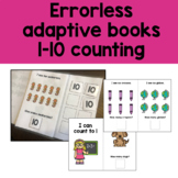 Errorless Adapted Books Counting 1-10