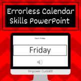 Errorless Calendar Skills PowerPoint: Days of the Week and