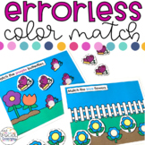 Errorless Color Match Mats for Special Education