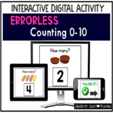 Errorless Counting Digital Task Cards | Math Boom Cards