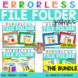 Errorless File Folder Games Mega Bundle {104 file folder games}