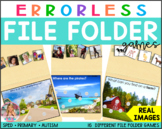 Errorless File Folder Games: anytime {real images}