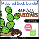 Errorless Habitats Adapted Books [9 books total!]