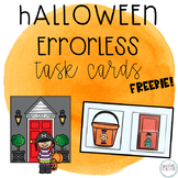Errorless Halloween Task Cards FREEBIE