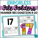 Errorless Learning Math File Folder Games - Number Recogni