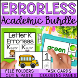 Errorless Learning - Errorless File Folders & Errorless Ta