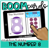 Errorless Learning Number Boom Cards™: The Number EIGHT