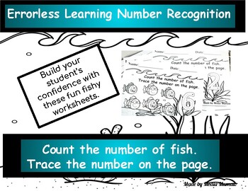 Preview of Number Recognition-Fish 1-20
