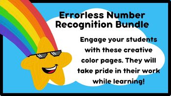 Preview of Errorless Learning Number Recognition Bundle