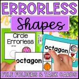 Errorless Learning Shape - Errorless File Folders & Errorl