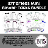 Errorless Mini Binder Task BUNDLED SET