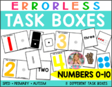 Errorless Number 0-10 Task Boxes {11 task boxes}