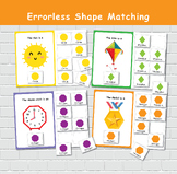 Errorless Shape Matching Games and Activities for Kids, Fi