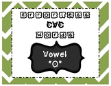 Errorless Task Cards [CVC Words: Vowel O]