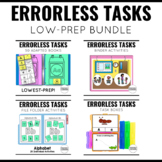 Errorless Learning Tasks Bundle | Independent Work for Spe
