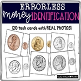 Errorless Coin Identification Task Cards