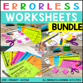 Preview of Errorless Worksheets BUNDLE