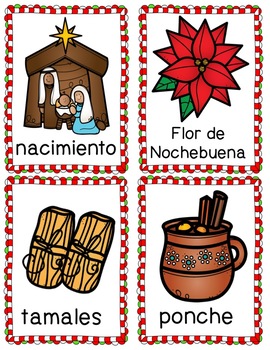 Es Nochebuena Acompañante Para el Libro by Bilingual Queen Bee | TPT