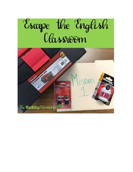 Preview of Escape the English Classroom- Blind to Failure- English