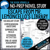 Escape From Mr. Lemoncello's Library Novel Study { Print &