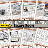 Escape From the Tabernacle Escape Room, Family Fun, LDS Ge