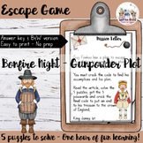 Bonfire Night Escape Room EFL/ESL - Level 3