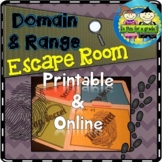 Escape Room Activity: Domain and Range