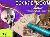 Escape Room - Alien Teacher - Setup Guide and Printable Pu