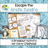 Escape Room: Arctic Tundra! Syllables Breakout Activity