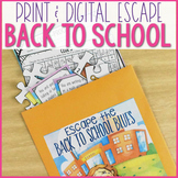 Back to School Escape | Print & Digital Versions