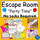 Escape Room Birthday Celebrations At Home All Materials In