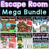 Escape Room, Breakout Activity Bundle Kindergarten - First Grade
