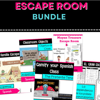Preview of Escape Room Bundle