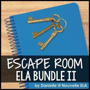 Preview of Escape Room Bundle - Shakespeare, The Odyssey, Lord of the Flies, Back to School