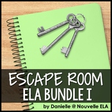 ELA Escape Room Bundle - Gatsby, Harlem Renaissance, Poetry, Back to School