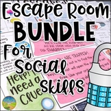 Escape Room for Social Skills Bundle