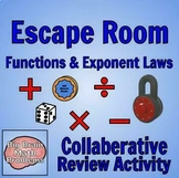Escape Room - CPM 1 Ch. 1 - Functions and Exponent Laws