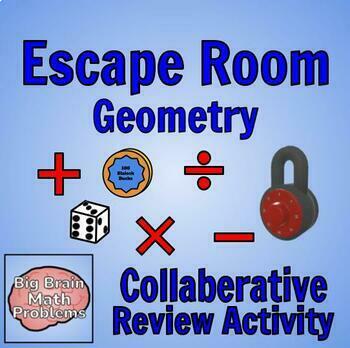 Preview of Escape Room - CPM 1 Ch. 7 - Geometry
