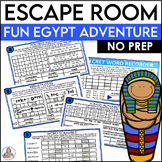 Escape Room Challenge Ancient Egypt Secret Mission Activit