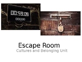 Escape Room: Culture and Belonging Across Novels