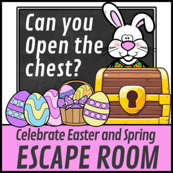 Escape Room Easter Egg Hunt Spring By Kiwiland Tpt