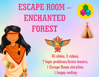 Preview of Escape Room – Enchanted Forest  (1-hour Escape Room experience incl. video)