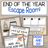 Escape Room End of the Year Party Game - Last Day of Schoo