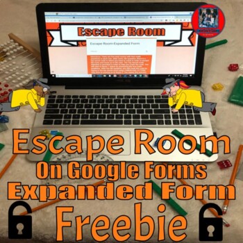 Preview of Free-Escape Room on Google Forms--Expanded Form