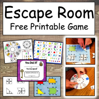 free printable escape room game
