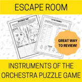 Escape Room - Instruments of the Orchestra Puzzle Game - U