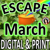 St Patrick's Day Escape Room March Activity