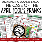 Escape Room Fictional Reading- The Case of the April Fool'