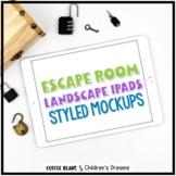 Escape Room Mockups Landscape iPads